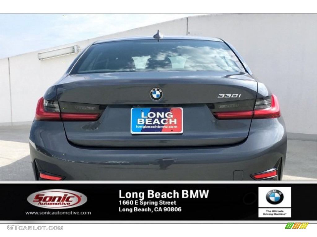 2020 3 Series 330i Sedan - Mineral Grey Metallic / Black photo #3