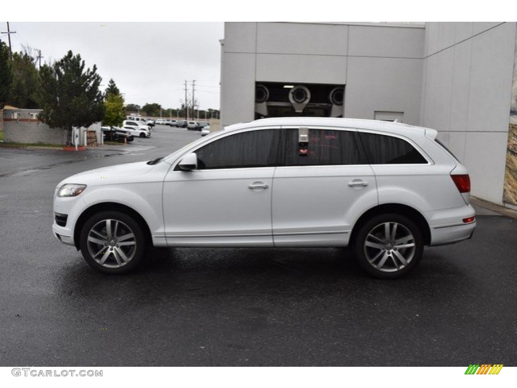 2013 Q7 3.0 TFSI quattro - Glacier White Metallic / Cardamom Beige photo #3
