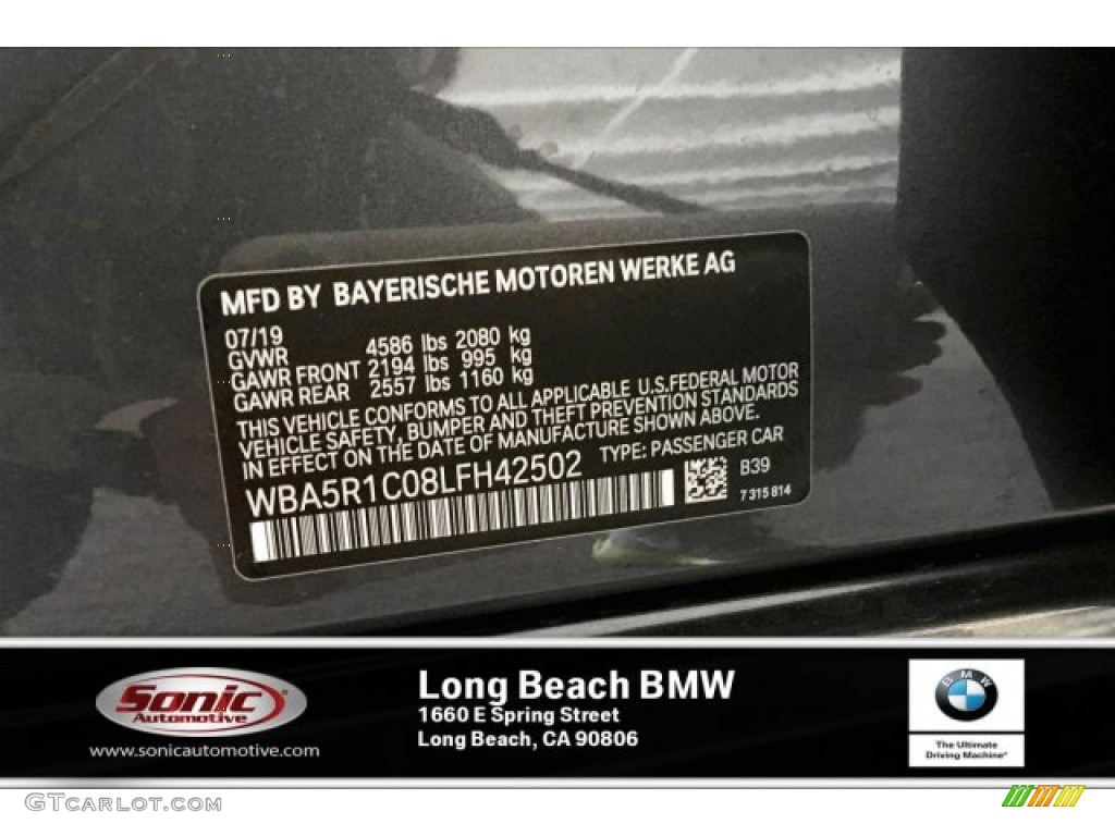 2020 3 Series 330i Sedan - Mineral Grey Metallic / Black photo #11