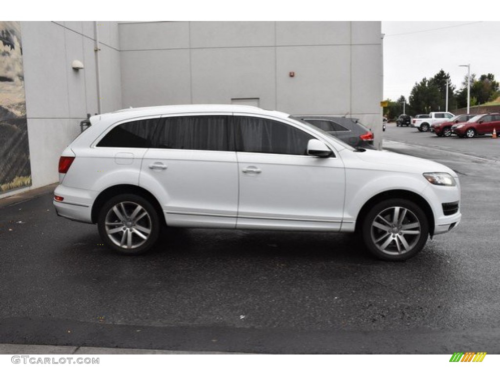2013 Q7 3.0 TFSI quattro - Glacier White Metallic / Cardamom Beige photo #7