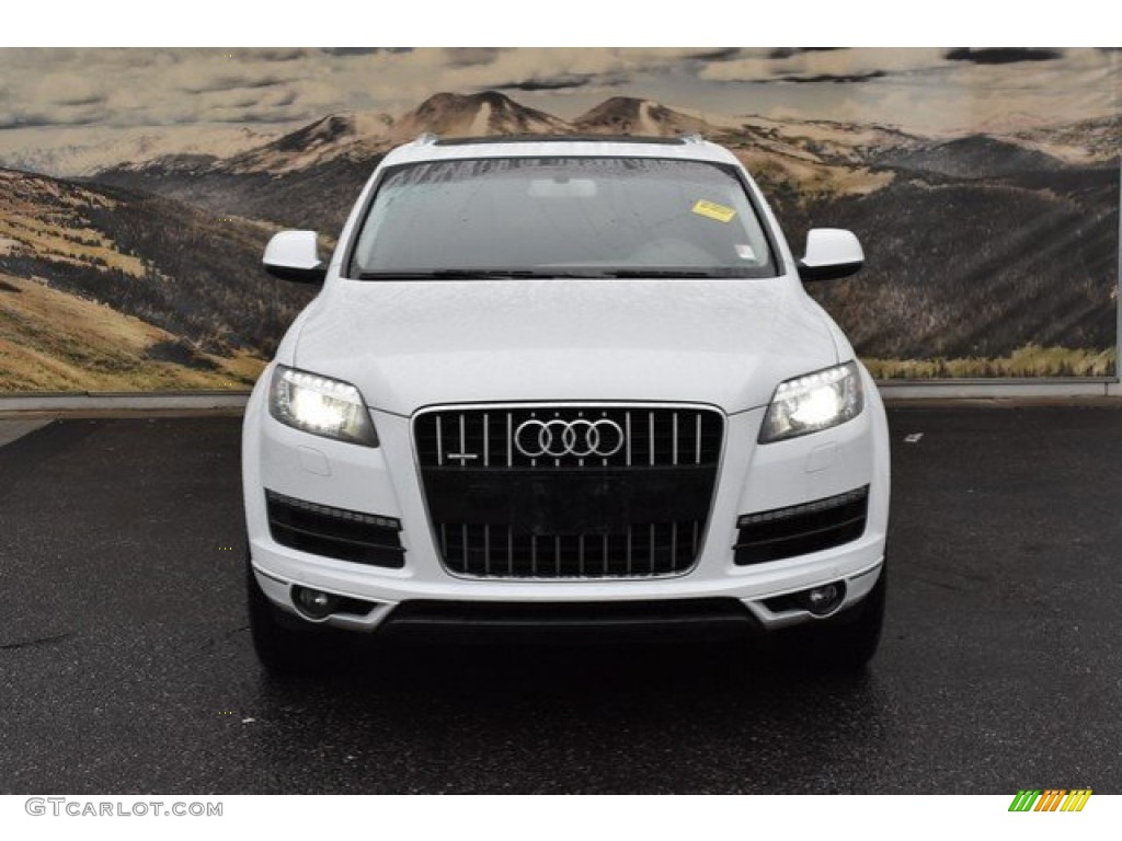 2013 Q7 3.0 TFSI quattro - Glacier White Metallic / Cardamom Beige photo #8