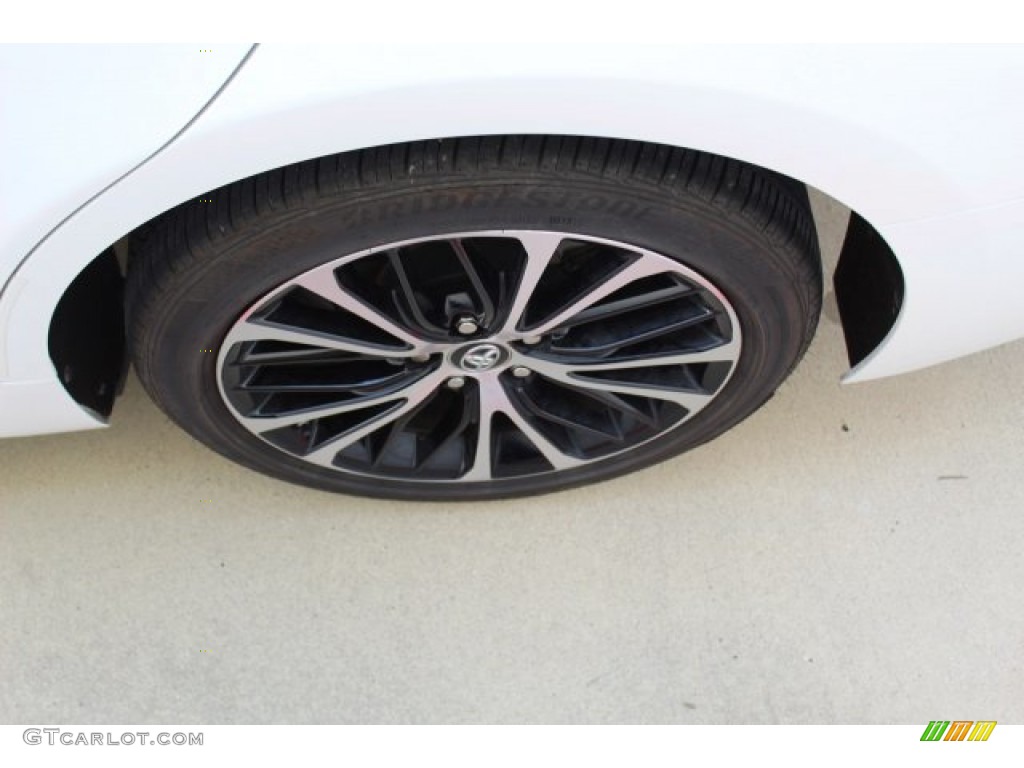 2018 Camry SE - Super White / Black photo #6