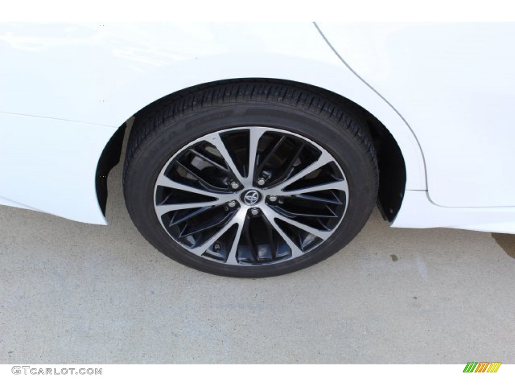 2018 Camry SE - Super White / Black photo #7