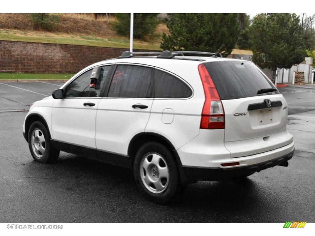 2011 CR-V LX 4WD - Taffeta White / Gray photo #4