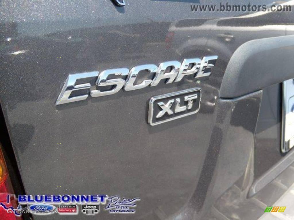 2006 Escape XLT V6 - Dark Stone Metallic / Medium/Dark Flint photo #15