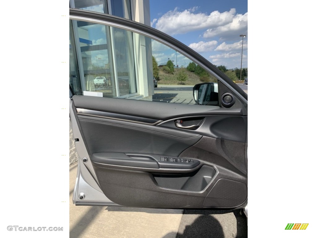 2020 Honda Civic EX-L Hatchback Black Door Panel Photo #135470567