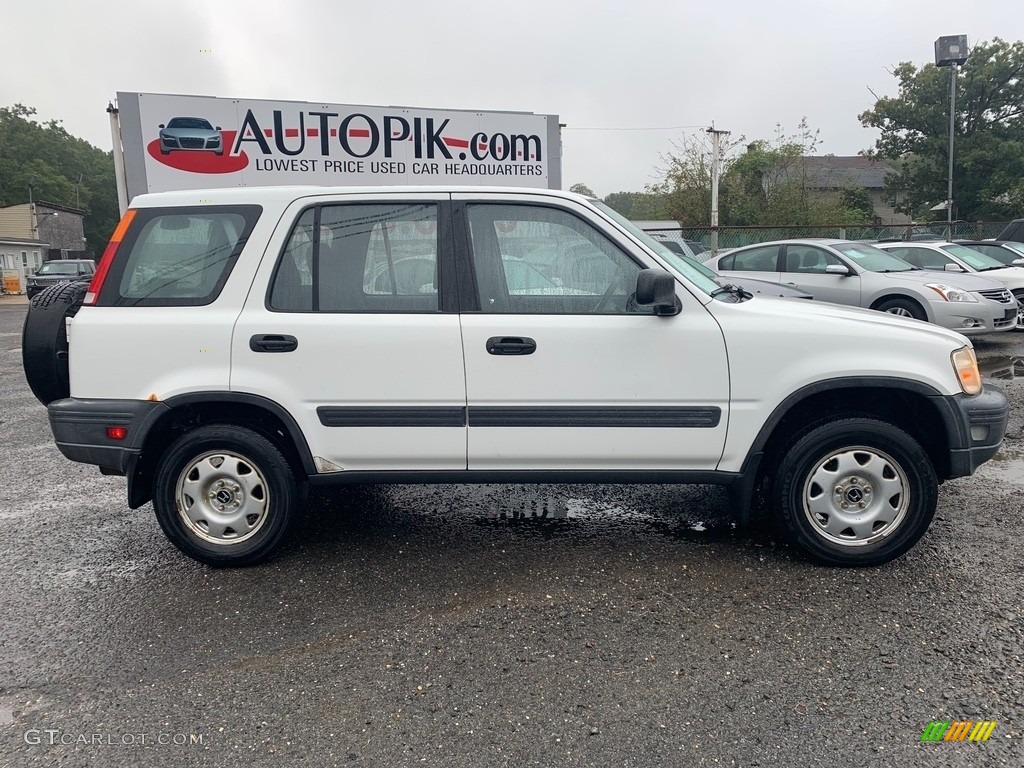 2001 CR-V LX - Taffeta White / Dark Gray photo #2