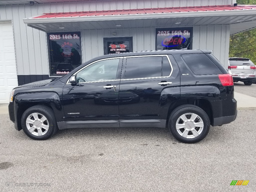 2012 Terrain SLE - Carbon Black Metallic / Jet Black photo #2