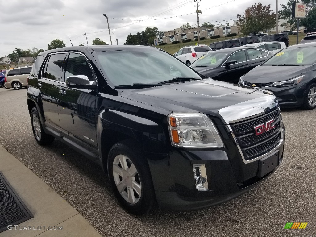 2012 Terrain SLE - Carbon Black Metallic / Jet Black photo #6