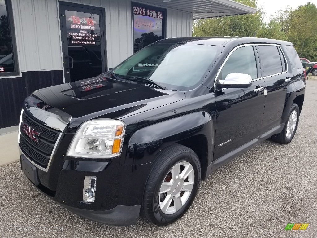 2012 Terrain SLE - Carbon Black Metallic / Jet Black photo #8