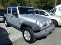 Bright Silver Metallic - Wrangler Unlimited X 4x4 Photo No. 4