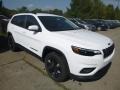 2020 Bright White Jeep Cherokee Latitude Plus 4x4  photo #7