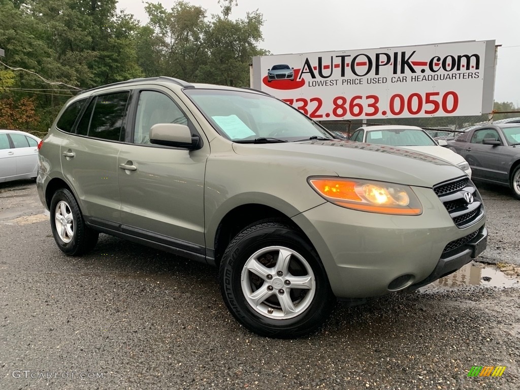 2008 Santa Fe GLS - Natural Khaki Green / Beige photo #1