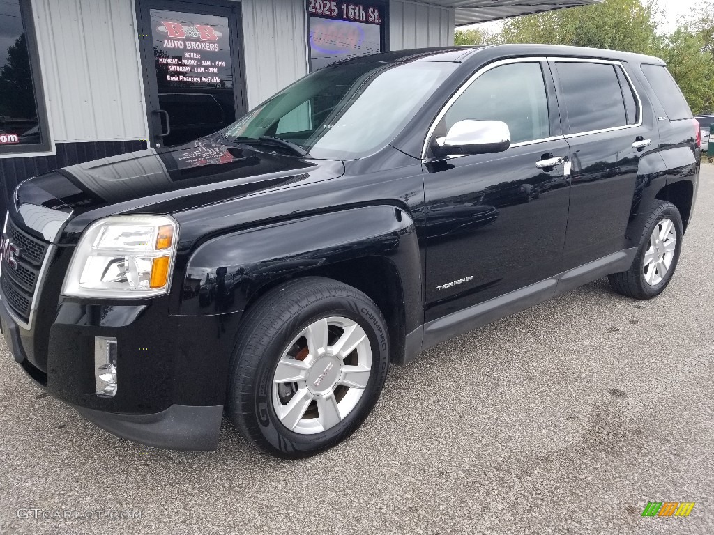 2012 Terrain SLE - Carbon Black Metallic / Jet Black photo #22