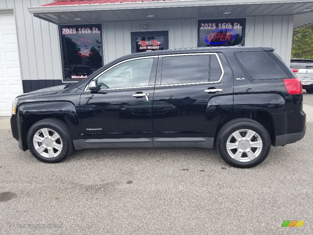 2012 Terrain SLE - Carbon Black Metallic / Jet Black photo #23