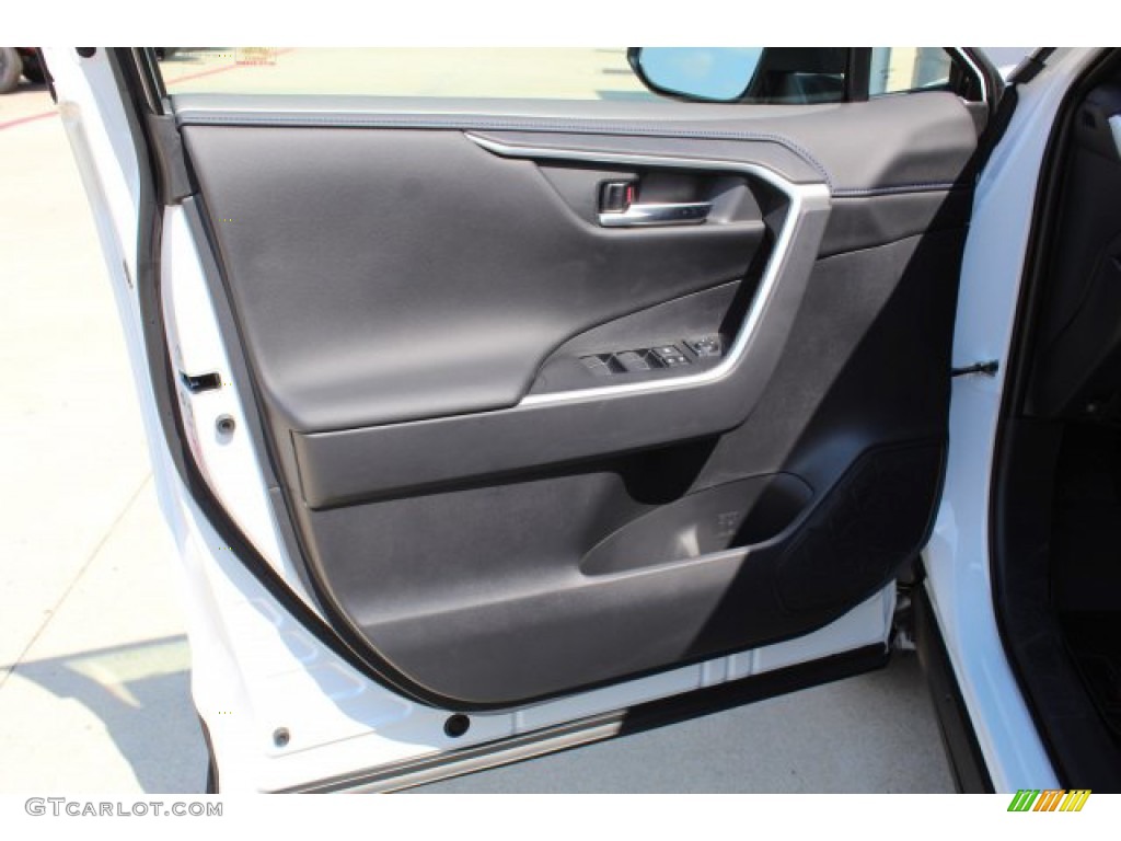2019 RAV4 XSE AWD Hybrid - Blizzard White Pearl / Black photo #9