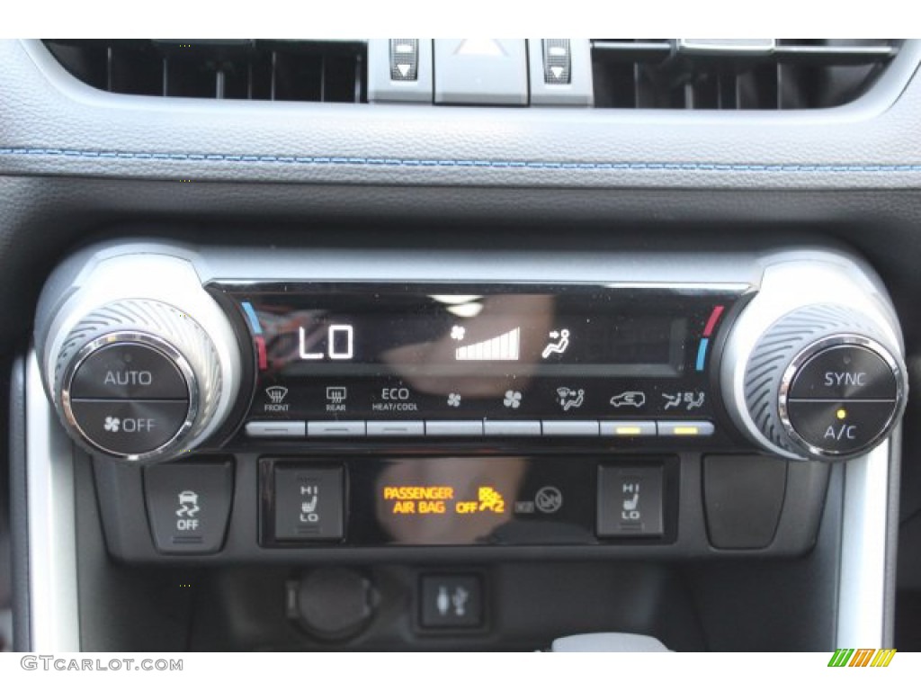 2019 RAV4 XSE AWD Hybrid - Blizzard White Pearl / Black photo #17
