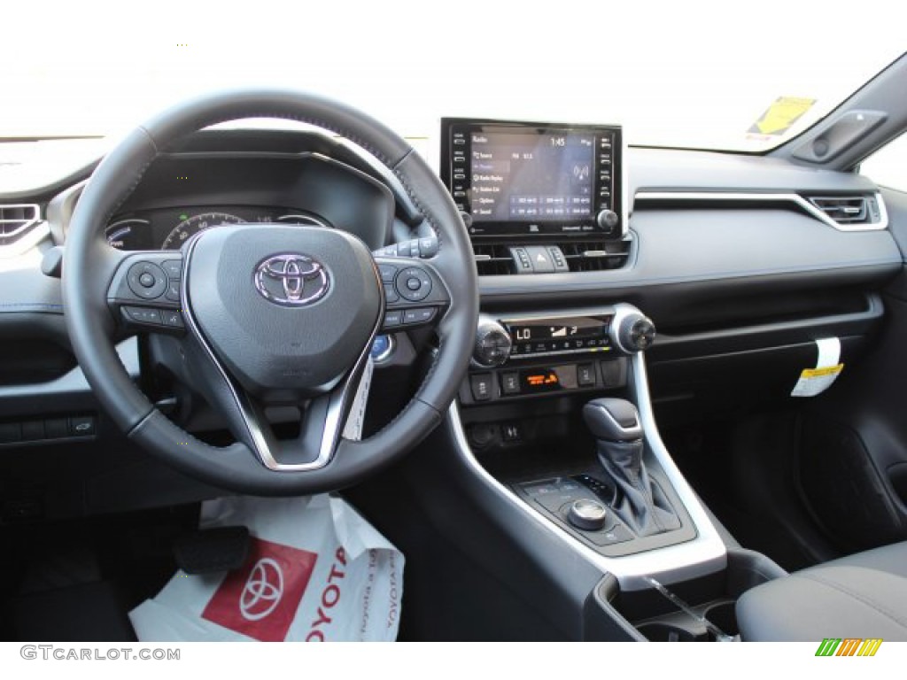 2019 RAV4 XSE AWD Hybrid - Blizzard White Pearl / Black photo #23