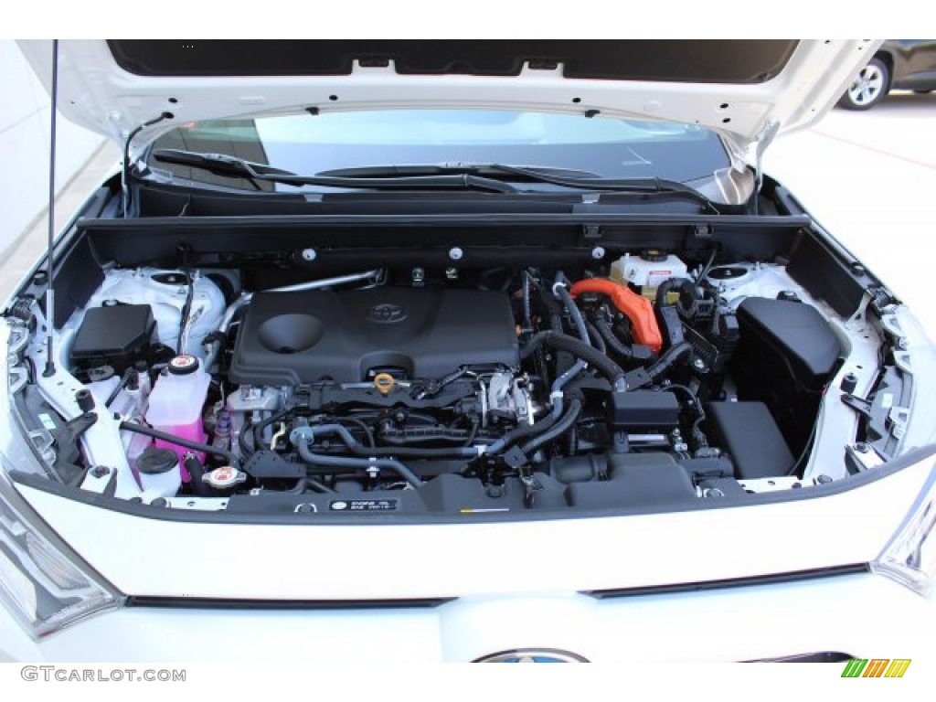 2019 RAV4 XSE AWD Hybrid - Blizzard White Pearl / Black photo #28