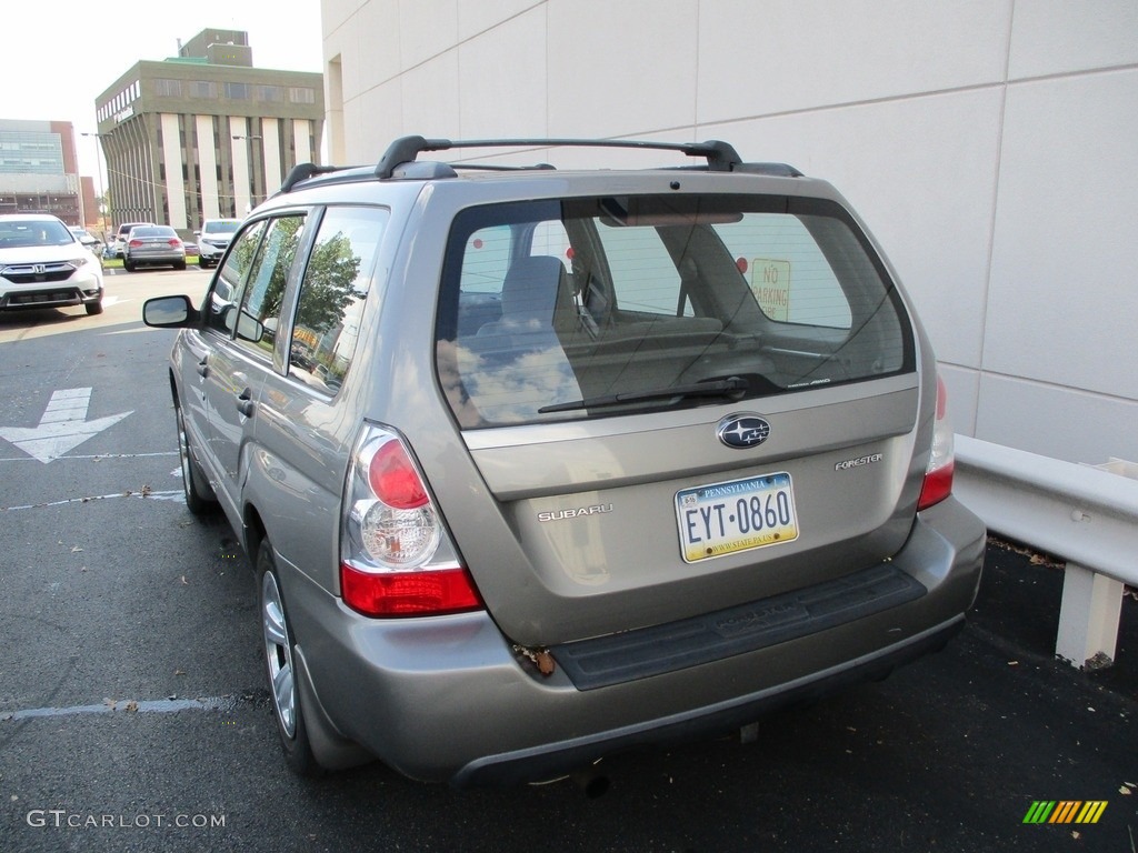 2006 Forester 2.5 X - Crystal Gray Metallic / Graphite Gray photo #3