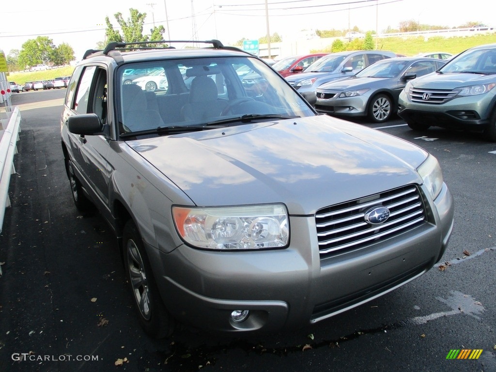 2006 Forester 2.5 X - Crystal Gray Metallic / Graphite Gray photo #8