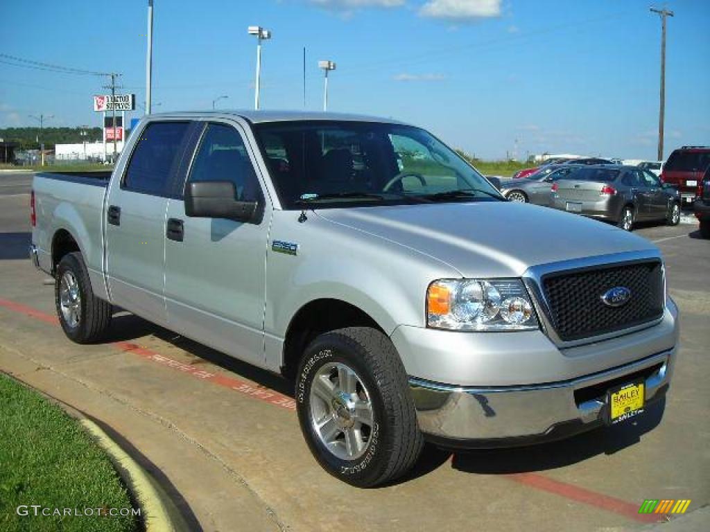 2007 F150 XLT SuperCrew - Silver Metallic / Medium Flint photo #1