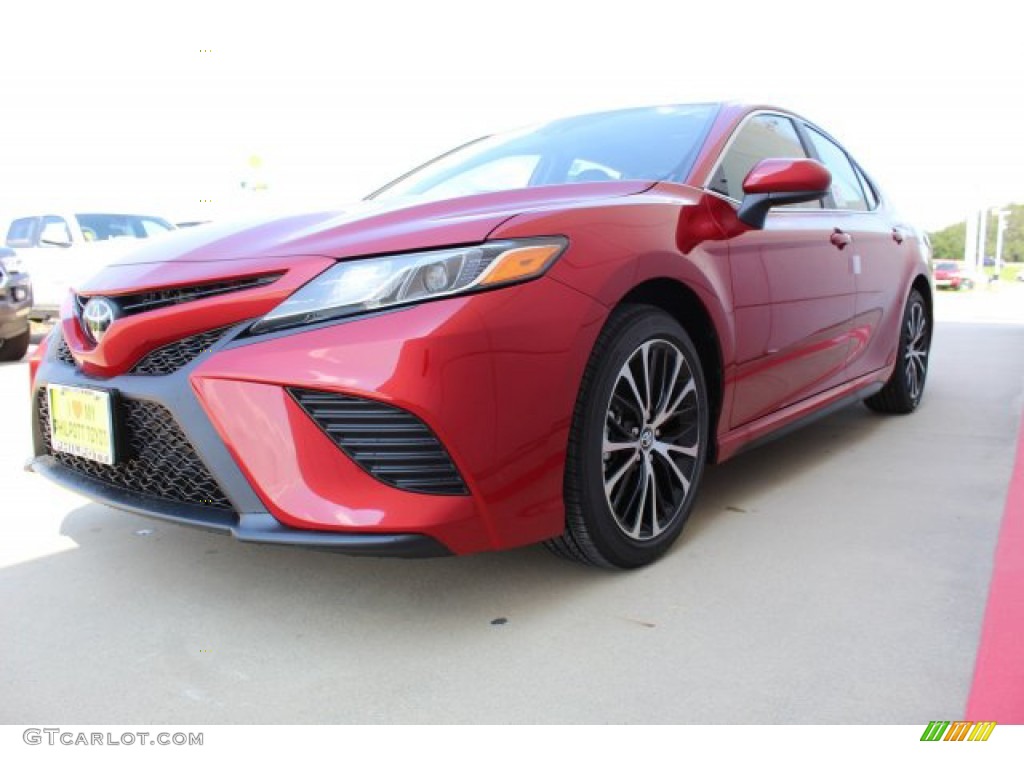 2019 Camry SE - Supersonic Red / Black photo #4