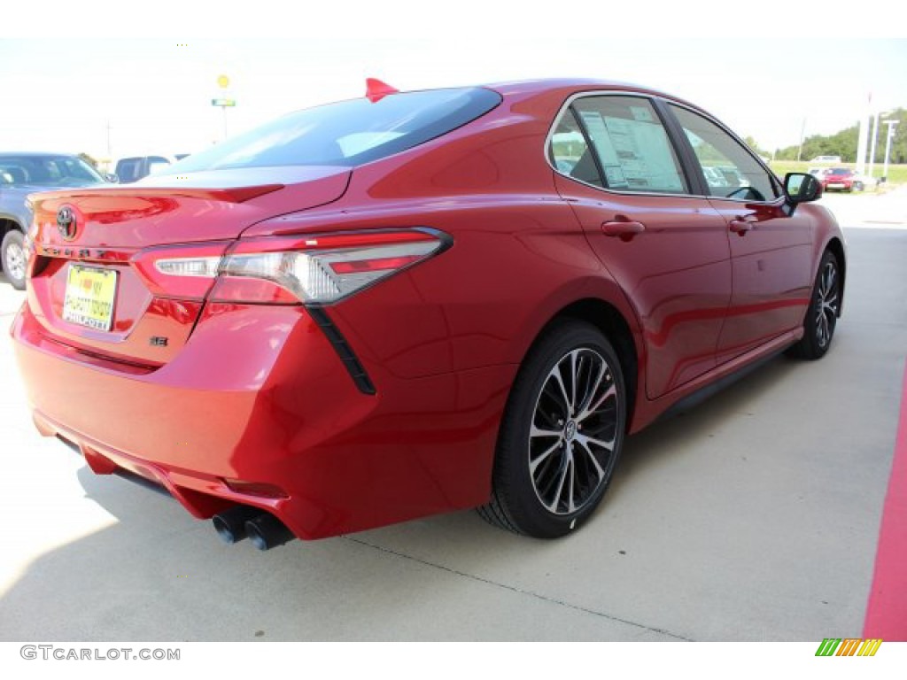 2019 Camry SE - Supersonic Red / Black photo #8