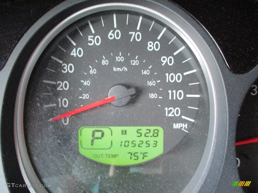 2006 Forester 2.5 X - Crystal Gray Metallic / Graphite Gray photo #20