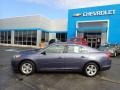 2014 Atlantis Blue Metallic Chevrolet Malibu LS  photo #3