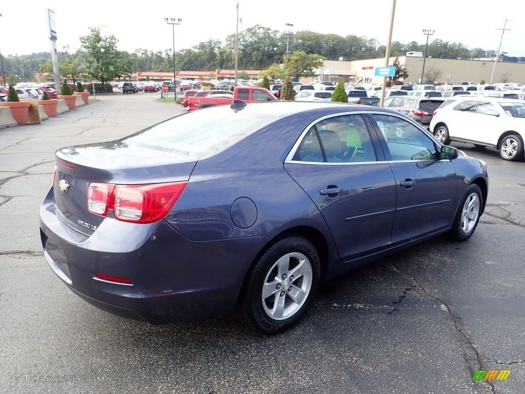 2014 Malibu LS - Atlantis Blue Metallic / Jet Black/Titanium photo #9