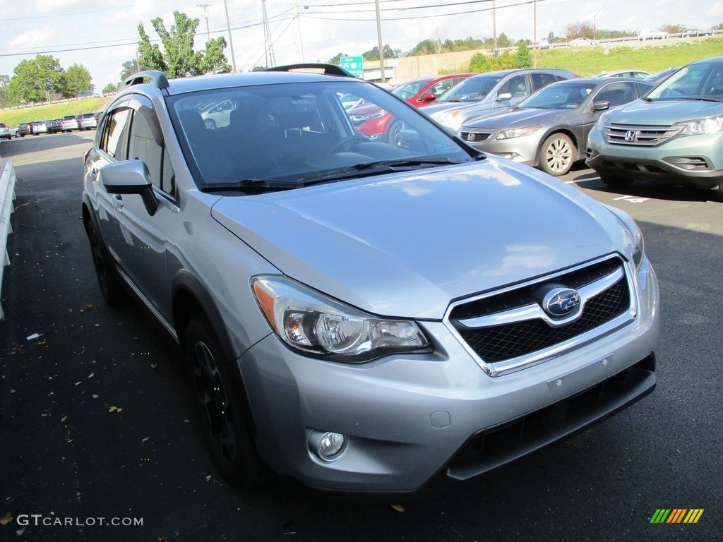 2015 XV Crosstrek 2.0i Premium - Ice Silver Metallic / Black photo #8