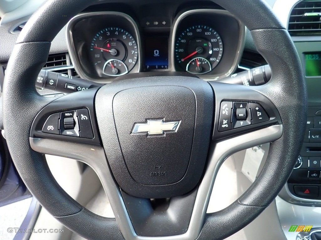 2014 Malibu LS - Atlantis Blue Metallic / Jet Black/Titanium photo #27