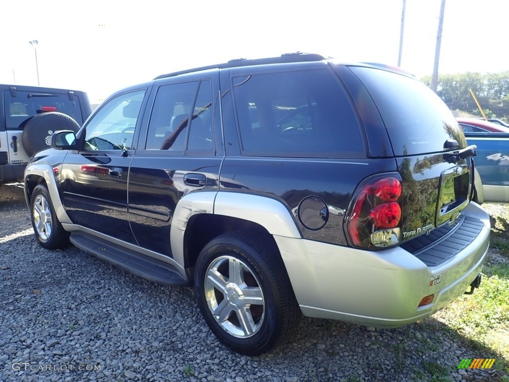 2008 TrailBlazer LT 4x4 - Black / Light Gray photo #2
