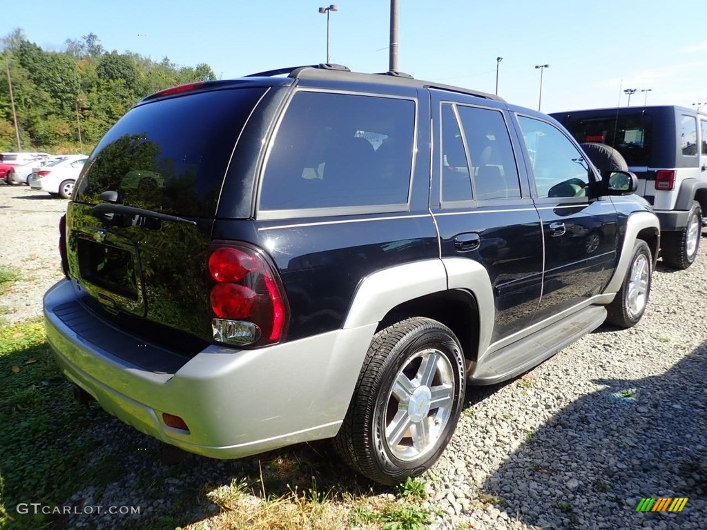 2008 TrailBlazer LT 4x4 - Black / Light Gray photo #4