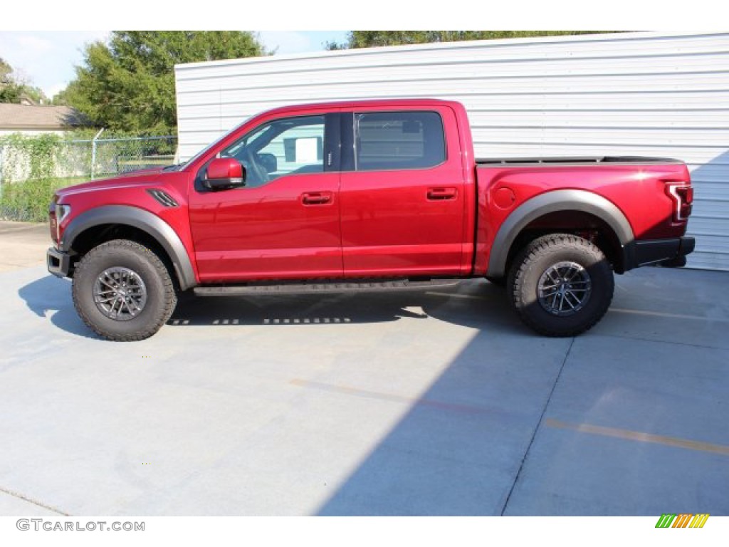 2019 F150 SVT Raptor SuperCrew 4x4 - Ruby Red / Raptor Black photo #6