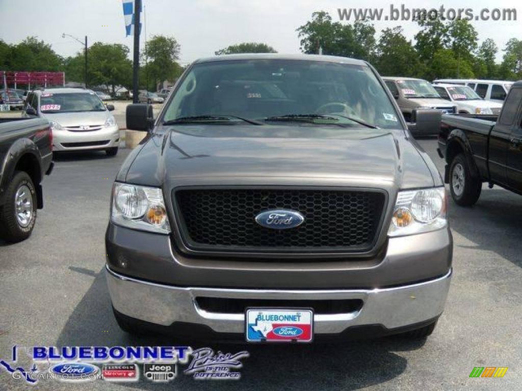 2006 F150 XLT SuperCab - Dark Shadow Grey Metallic / Medium/Dark Flint photo #2