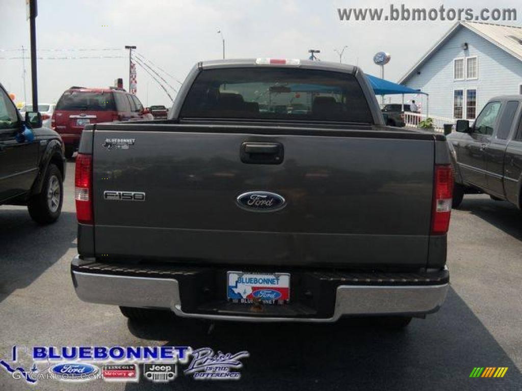 2006 F150 XLT SuperCab - Dark Shadow Grey Metallic / Medium/Dark Flint photo #4