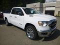 Bright White 2020 Ram 1500 Big Horn Quad Cab 4x4 Exterior