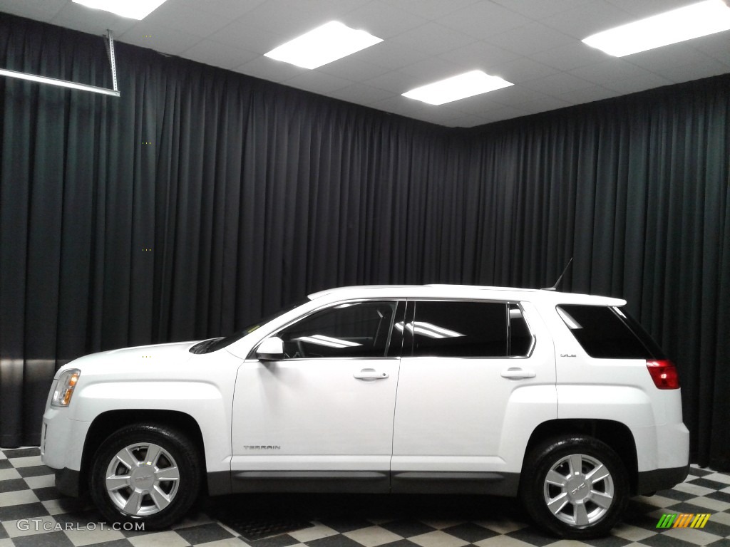 2012 Terrain SLE AWD - Olympic White / Jet Black photo #1