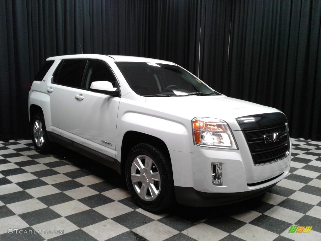 2012 Terrain SLE AWD - Olympic White / Jet Black photo #4