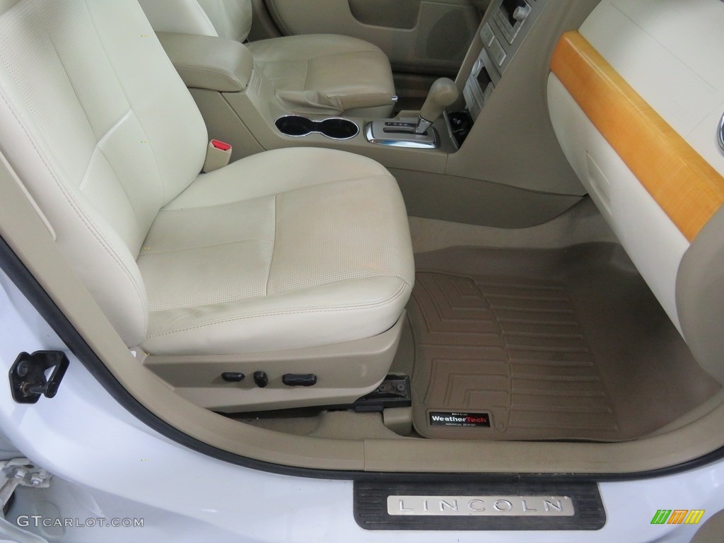 2007 MKZ Sedan - Oxford White / Sand photo #38
