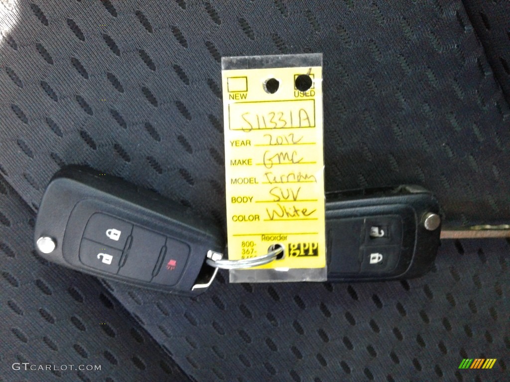 2012 Terrain SLE AWD - Olympic White / Jet Black photo #27