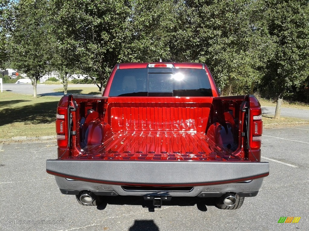 2020 1500 Laramie Crew Cab 4x4 - Delmonico Red Pearl / Light Frost Beige/Mountain Brown photo #12