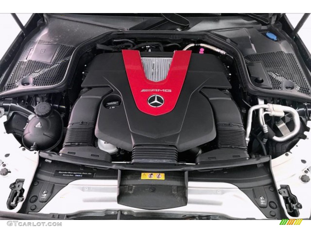 2019 Mercedes-Benz C 43 AMG 4Matic Cabriolet 3.0 Liter AMG biturbo DOHC 24-Valve VVT V6 Engine Photo #135482513