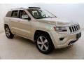2014 Cashmere Pearl Jeep Grand Cherokee Overland 4x4 #135469723