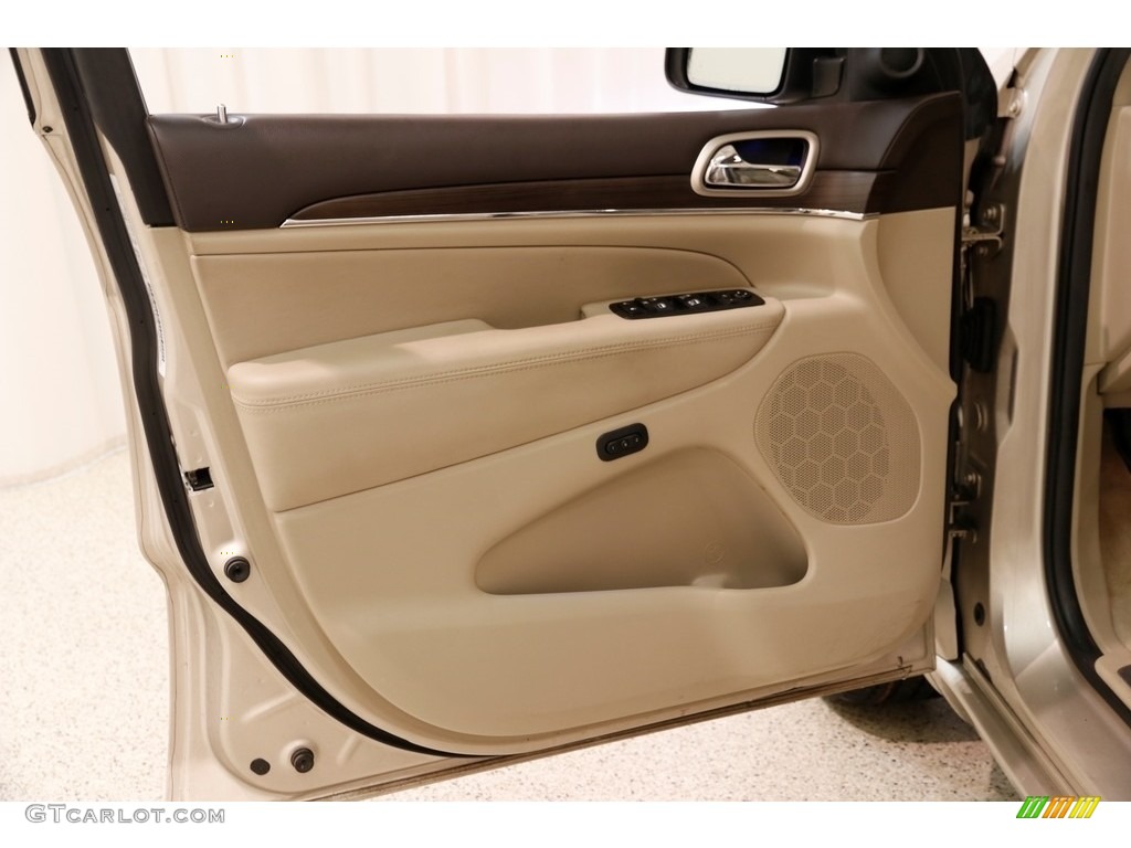 2014 Grand Cherokee Overland 4x4 - Cashmere Pearl / Overland Nepal Jeep Brown Light Frost photo #4