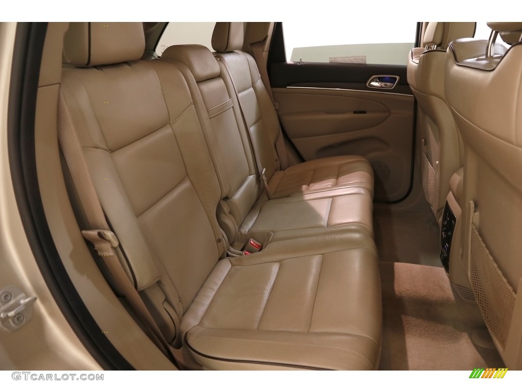 2014 Grand Cherokee Overland 4x4 - Cashmere Pearl / Overland Nepal Jeep Brown Light Frost photo #24