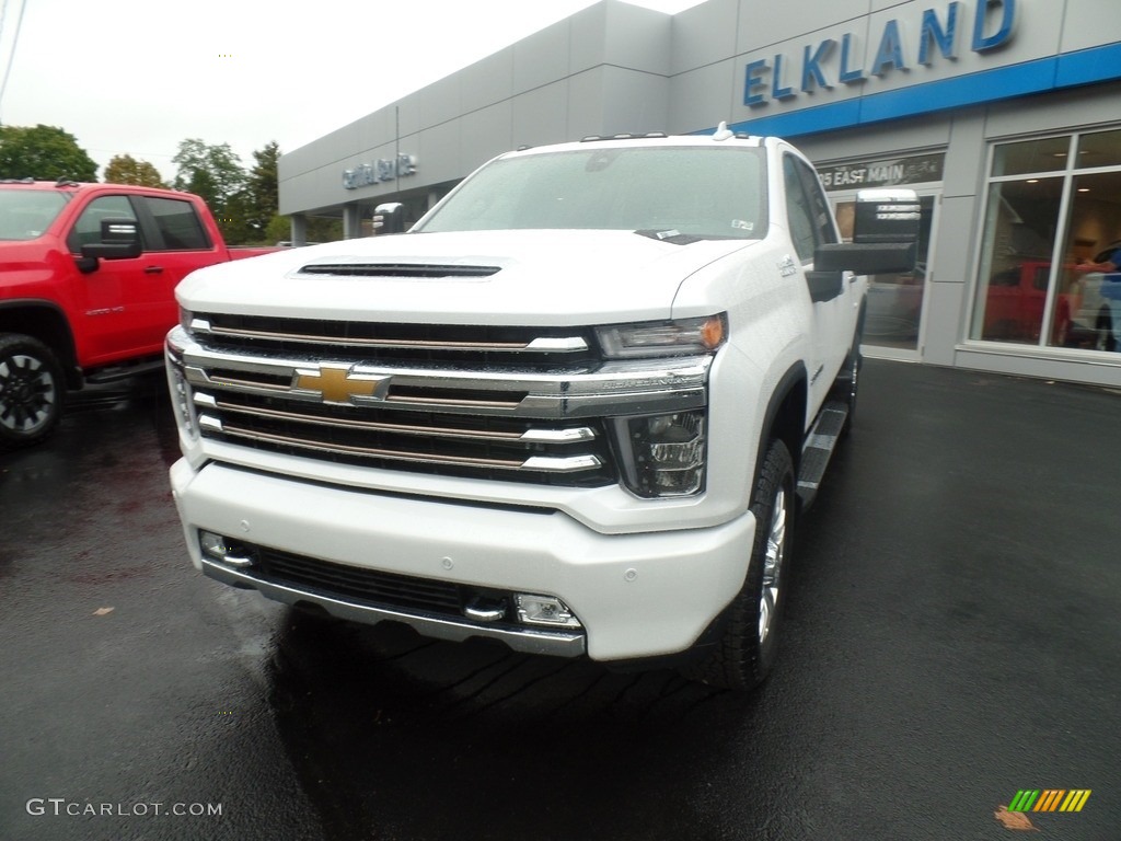 2020 Silverado 2500HD High Country Crew Cab 4x4 - Summit White / Jet Black photo #2