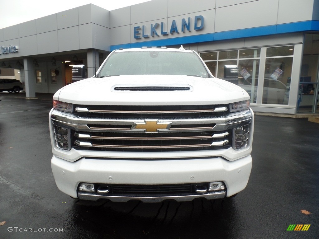 2020 Silverado 2500HD High Country Crew Cab 4x4 - Summit White / Jet Black photo #3